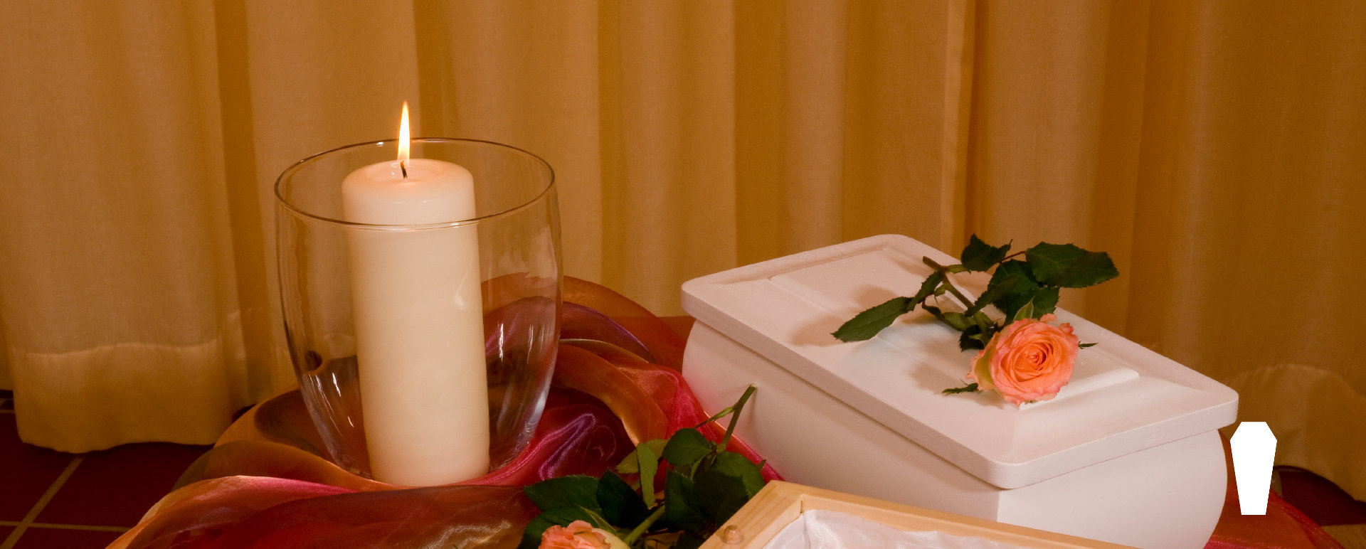 Mini-Sarg - aus unnbehandeltem Fichtenholz- weiß matt lackiert - Schleswig-Holstein